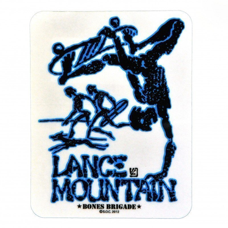 POWELL PERALTA BONES BRIGADE LANCE MOUNTAIN STICKER