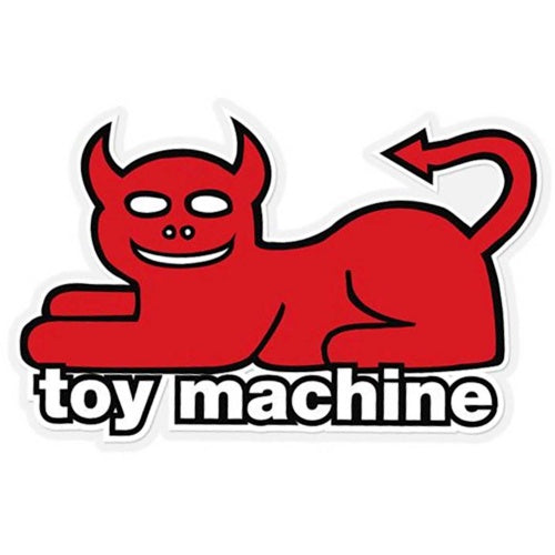 TOY MACHINE DEVIL CAT STICKER