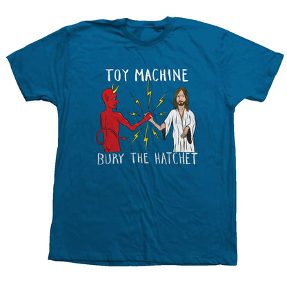 TOY MACHINE BURY THE HATCHET T-SHIRT OCEAN