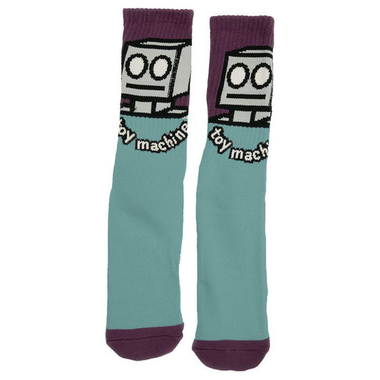 TOY MACHINE ROBOT SOCK EGGPLANT