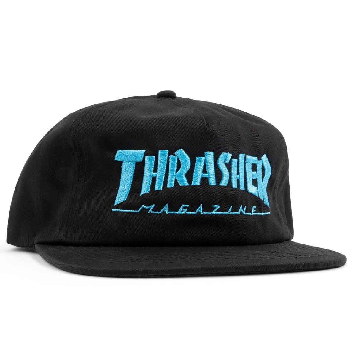 THRASHER SKATE MAG LOGO BLUE SNAPBACK BLACK/BLUE