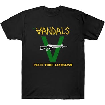 VANDALS PEACE THRU VANDALISM T-SHIRT