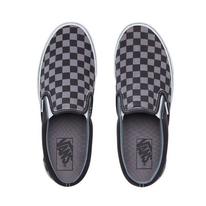 VANS CLASSIC SLIP-ON BLACK/PEWTER CHECKERBOARD