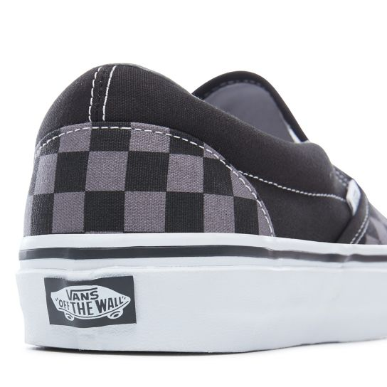 VANS CLASSIC SLIP-ON BLACK/PEWTER CHECKERBOARD