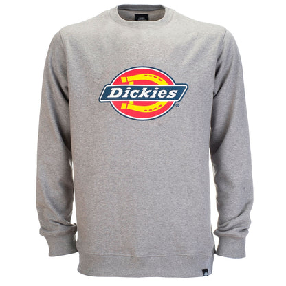 DICKIES ICON LOGO SWEATSHIRT GREY MELANGE
