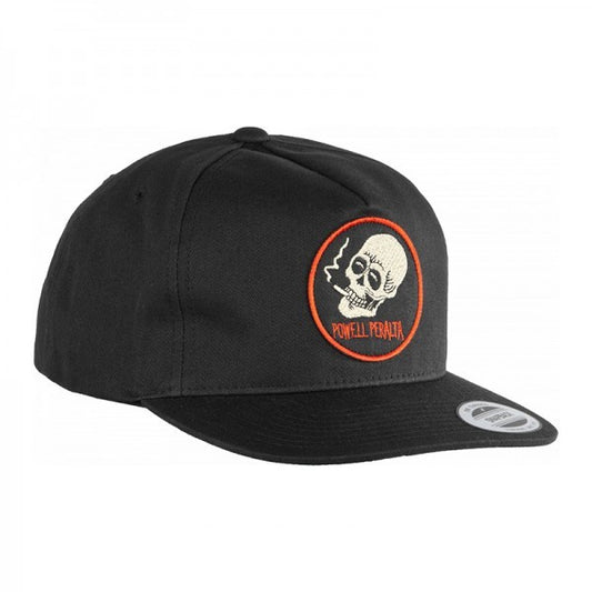 POWELL PERALTA SMOKING SKULL CAP BLACK