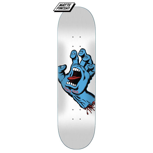 SANTA CRUZ SCREAMING HAND WHITE 8.25