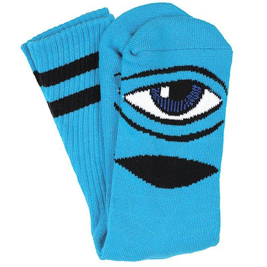 TOY MACHINE SECT EYE III SOCK TURQUOISE - Skateboards Amsterdam