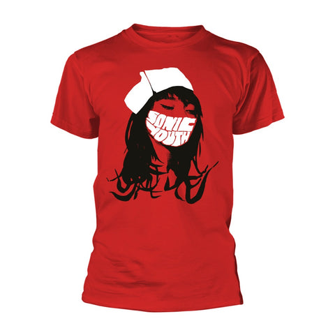 SONIC YOUTH NURSE T-SHIRT RED