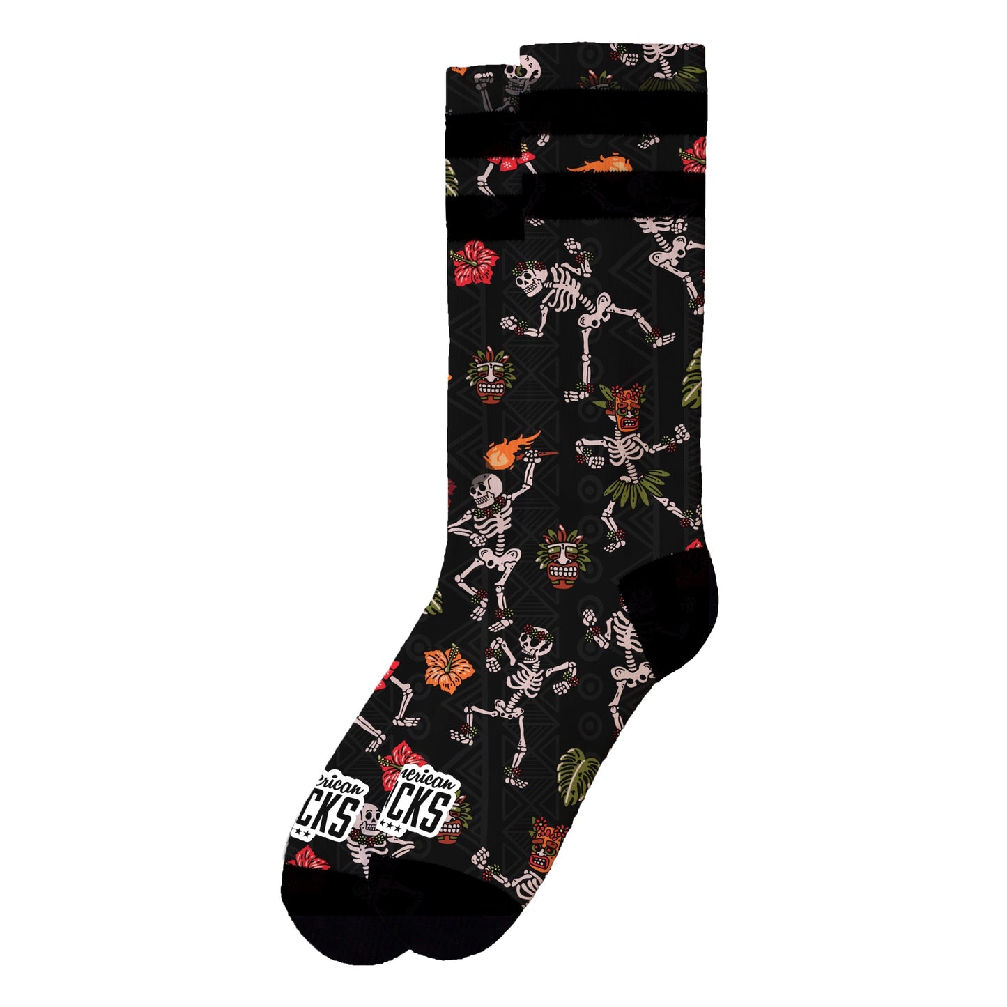 AMERICAN SOCKS SIGNATURE DANCING SKELETONS