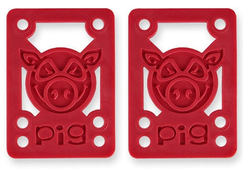 PIG PILES 1/8" HARD RISERS RED