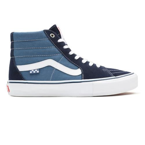 VANS SKATE SK8-HI NAVY/WHITE