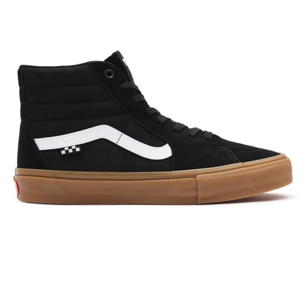 VANS SKATE  SK8-HI BLACK/GUM