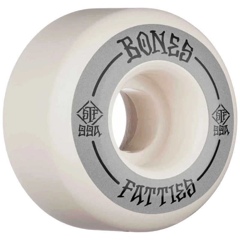 BONES STF WIDE NATURAL/SILVER 99A 54MM