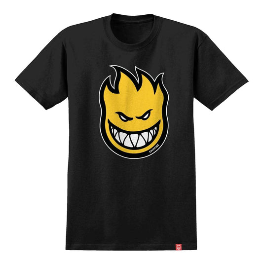 SPITFIRE BIGHEAD FILL T-SHIRT BLACK/GOLD/BLACK