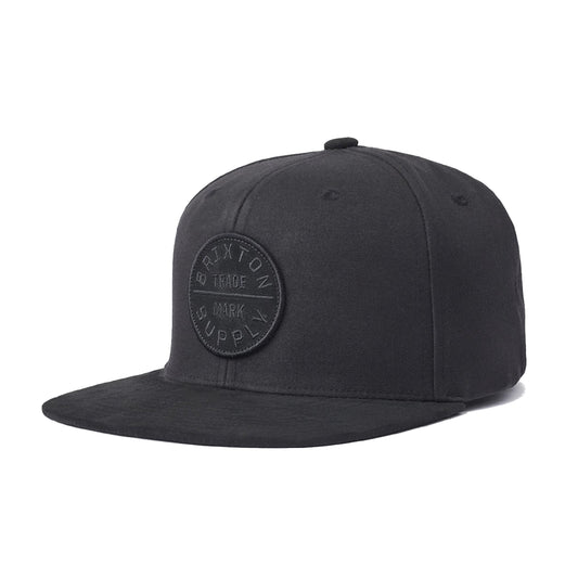 BRIXTON OATH III SNAPBACK BLACK/BLACK/BLACK