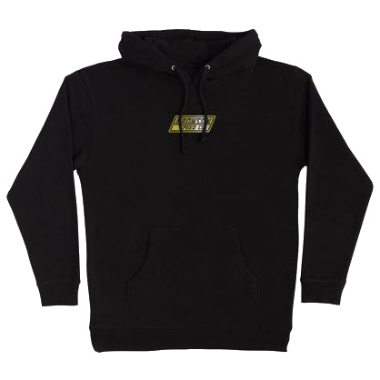 BRONSON SPEED CO. GOLD HEAVYWEIGHT HOODED SWEATER BLACK