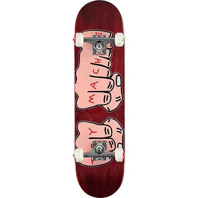 TOY MACHINE 7.75 FISTS WOODGRAIN COMPLETE - Skateboards Amsterdam