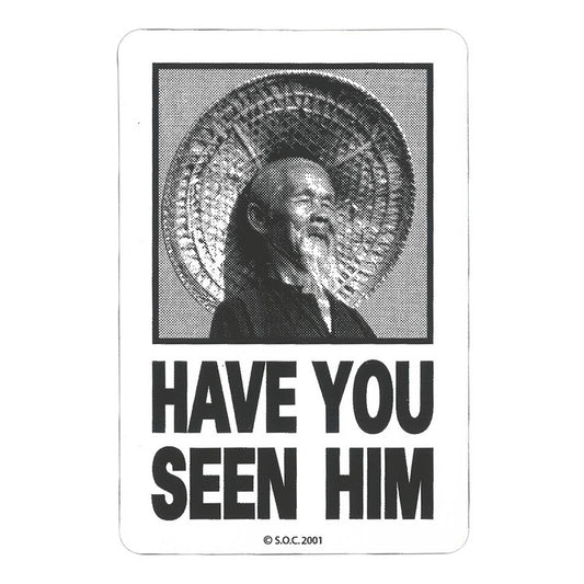 POWELL PERALTA HAVE YOU SEEN HIM STICKER ASSORTED