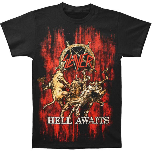 SLAYER HELL AWAITS T-SHIRT BLACK