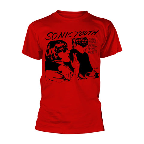 SONIC YOUTH GOO ALBUM COVER T-SHIRT RED