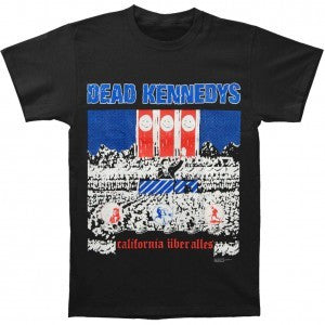 DEAD KENNEDYS CALIFORNIA UBER ALLES T-SHIRT BLACK - Skateboards Amsterdam