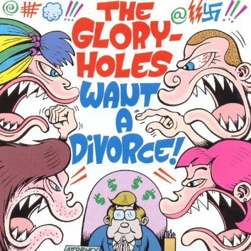 Gloryholes-Want A Divorce - Skateboards Amsterdam