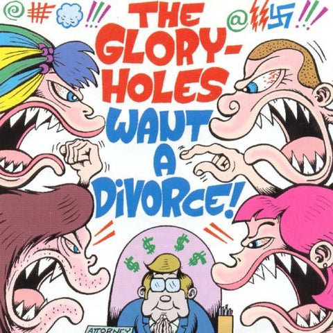 Gloryholes-Want A Divorce - Skateboards Amsterdam
