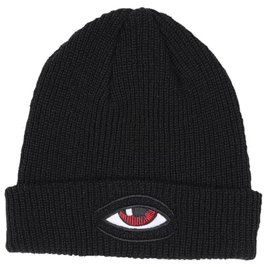 TOY MACHINE SECT EYE DOCK BEANIE BLACK - Skateboards Amsterdam