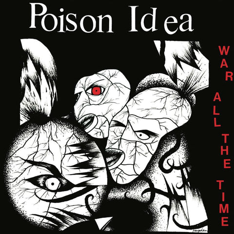 Poison Idea-War All The Time-Coloured-