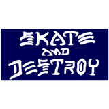THRASHER SKATE AND DESTROY STICKER LARGE - Skateboards Amsterdam - 2