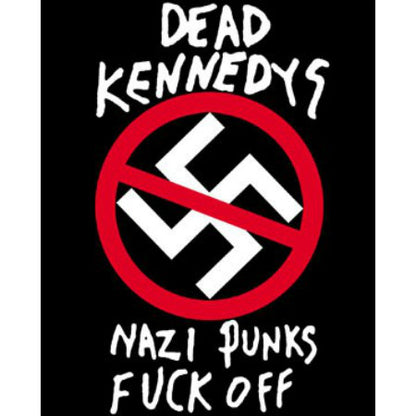 DEAD KENNEDYS NAZI PUNKS FUCK OFF T-SHIRT BLACK - Skateboards Amsterdam - 2