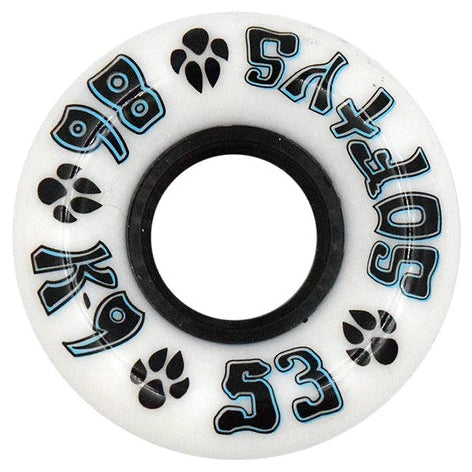 DOGTOWN K-9 SOFTYS 86A 53MM