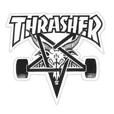 THRASHER SKATE GOAT DIE CUT STICKER - Skateboards Amsterdam - 3