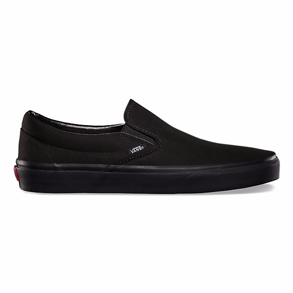 VANS SLIP-ON BLACK/BLACK - Skateboards Amsterdam - 1