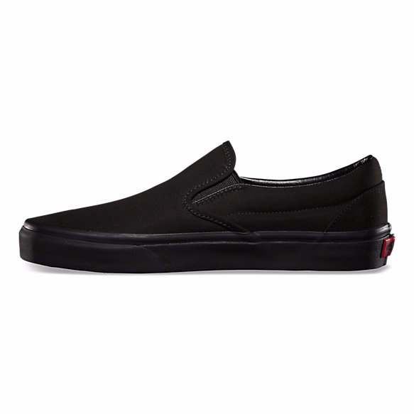 VANS SLIP-ON BLACK/BLACK - Skateboards Amsterdam - 4