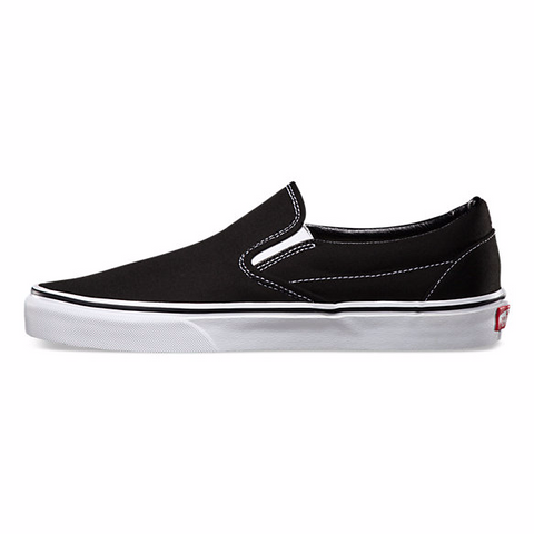 VANS CLASSIC SLIP ON BLACK Skateboards Amsterdam