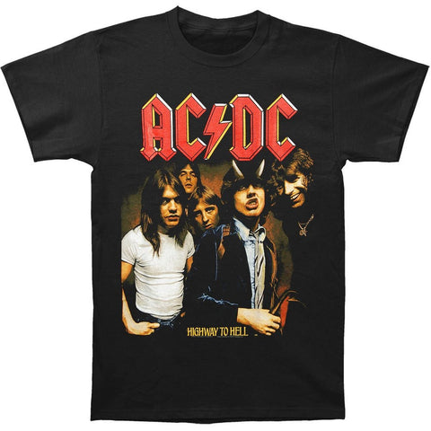 AC/DC HIGHWAY TO HELL T-SHIRT BLACK - Skateboards Amsterdam