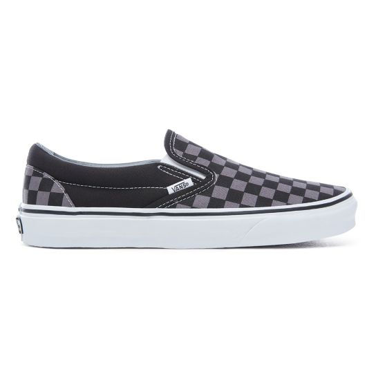 VANS CLASSIC SLIP-ON BLACK/PEWTER CHECKERBOARD