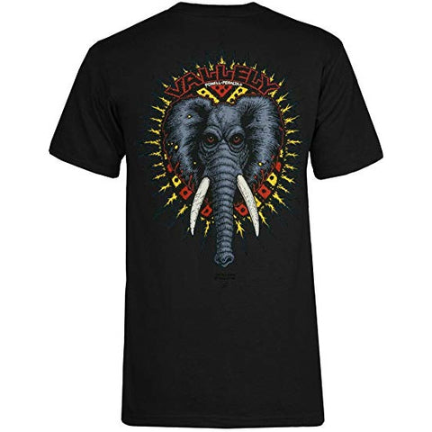POWELL PERALTA MIKE VALLELY ELEPHANT T-SHIRT BLACK