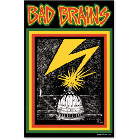 BAD BRAINS CAPITOL PATCH - Skateboards Amsterdam
