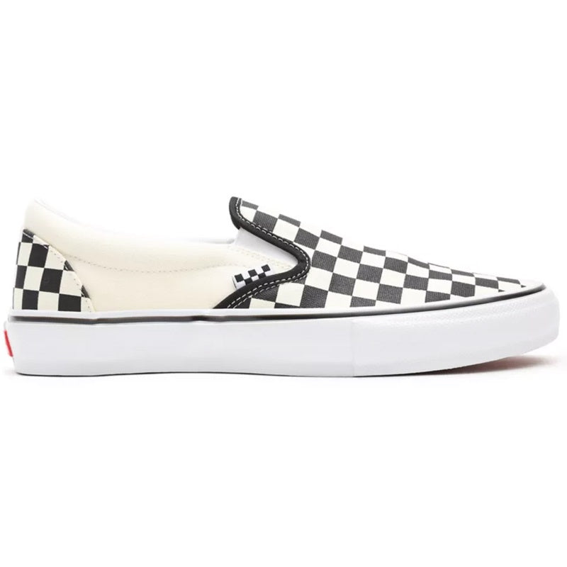 VANS SKATE SLIP-ON (CHECKERBOARD) BLACK/OFF WHITE