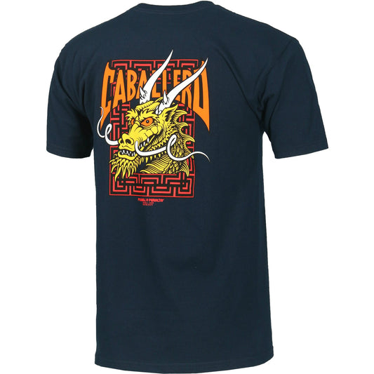 POWELL PERALTA STEVE CABALLERO STREET DRAGON T-SHIRT NAVY