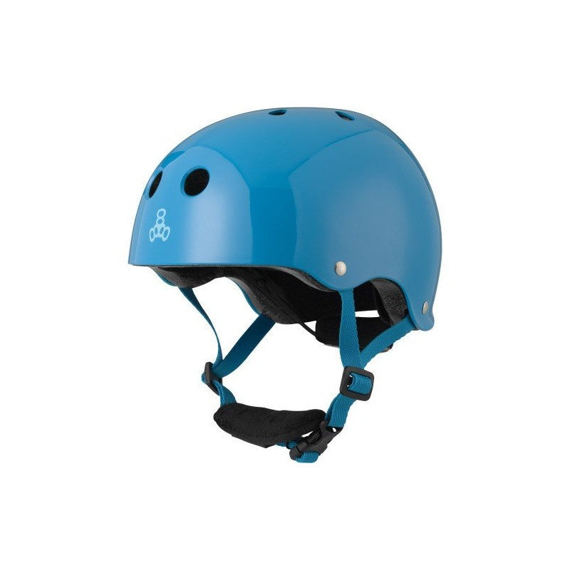 TRIPLE EIGHT LIL 8 DUAL CERTIFIED HELMET W/EPS LINER BLUE