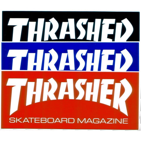 THRASHER STICKER SKATE MAG MEDIUM - Skateboards Amsterdam