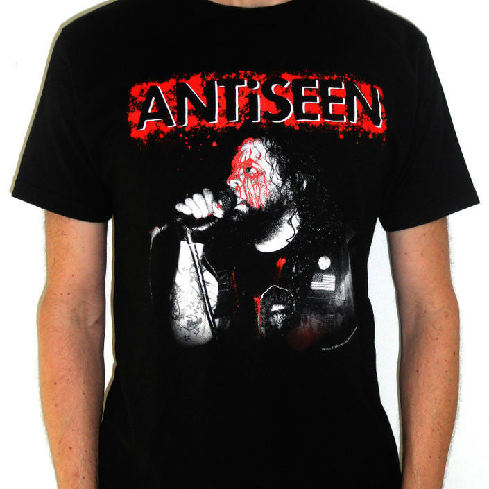 ANTISEEN BLOODY CLAYTON T-SHIRT BLACK - Skateboards Amsterdam