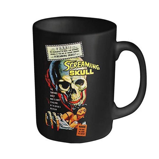 PLAN 9 SCREAMING SKULL BOXED MUG