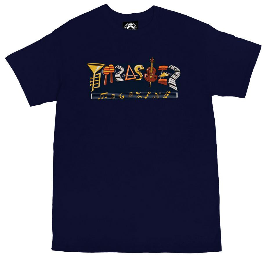 THRASHER FILLMORE LOGO T-SHIRT NAVY