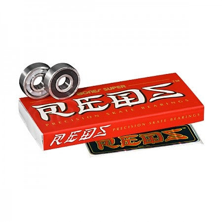 BONES SUPER REDS BEARINGS - Skateboards Amsterdam