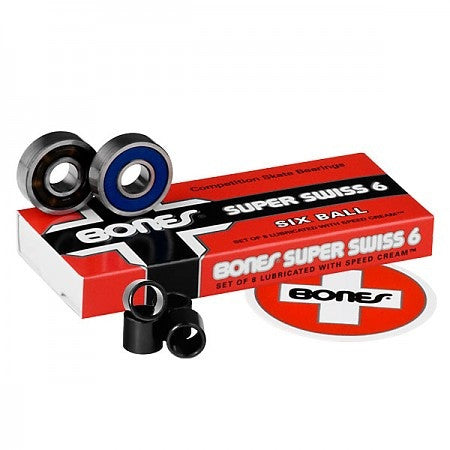 BONES SUPER SWISS 6 BEARINGS - Skateboards Amsterdam